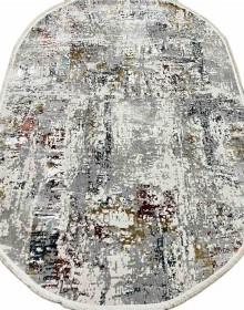 Синтетичний килим VOYAGE 2402A BLUE/TERRACOTTA - высокое качество по лучшей цене в Украине.