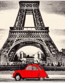 Синтетический ковер Weltom Black and White Paryz Szary - высокое качество по лучшей цене в Украине.