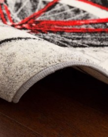 Синтетический ковер Weltom Black and White Rower Szary - высокое качество по лучшей цене в Украине.