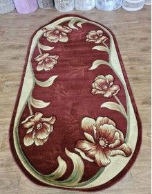 Синтетичний килим  Virizka 8880 red - высокое качество по лучшей цене в Украине.