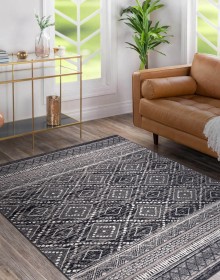 Вовняний килим ANGEL 7886 / 52055 Diamonds, ethnic grey / beige - высокое качество по лучшей цене в Украине.