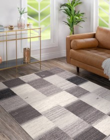 Вовняний килим ANGEL 7961 / 52022 Geometric, squares beige / grey - высокое качество по лучшей цене в Украине.