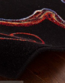 Шерстяний килим Folk Kapela Czarny - высокое качество по лучшей цене в Украине.