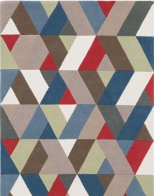 Шерстяний килим Funk Chevron Multi - высокое качество по лучшей цене в Украине.