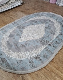 Synthetic carpet LUXURY 05974C GREY-BLUE - высокое качество по лучшей цене в Украине.