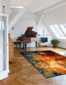 Шерстяний килим Omega Mia Red - высокое качество по лучшей цене в Украине.