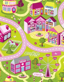 Дитячий ковролін Sweet Town 26 - высокое качество по лучшей цене в Украине.