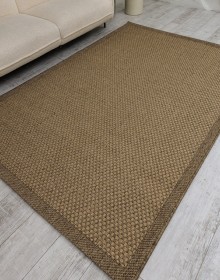 Безворсовий килим NATURA B3667D brown - высокое качество по лучшей цене в Украине.