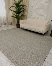 Безворсовий килим NATURA B3672E grey - высокое качество по лучшей цене в Украине.