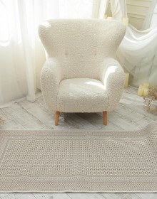 Безворсовий килим NATURA B3678A cream - высокое качество по лучшей цене в Украине.