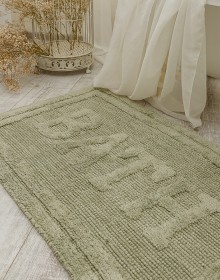 Килим для ванної Woven Rug 16304 green - высокое качество по лучшей цене в Украине.