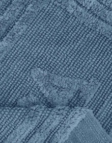 Carpet for bathroom Woven Rug 80052 blue - высокое качество по лучшей цене в Украине.