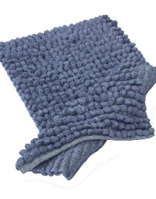Carpet for bathroom Woven Rug 80083 blue - высокое качество по лучшей цене в Украине.
