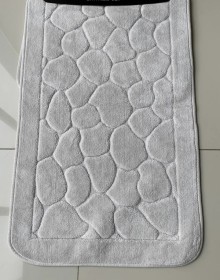 Килим для ванної River Home 002 light grey (комплект килимків: туалет+ванна кімната) - высокое качество по лучшей цене в Украине.