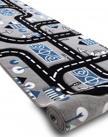 Child runner carpet PETIT CITY grey - высокое качество по лучшей цене в Украине.