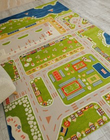 Дитячий килим Daisy Fulya 8F89a blue - высокое качество по лучшей цене в Украине.