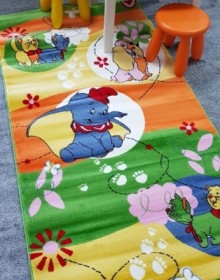 Дитячий килим Kids A655A GREEN - высокое качество по лучшей цене в Украине.