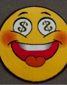 Килим смайлик Kolibri (Колібрі) 11083/150 - высокое качество по лучшей цене в Украине.