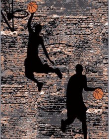 Килим картина Баскетбол Kolibri (Колібрі) 11146/186 - высокое качество по лучшей цене в Украине.