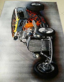 Килим картина з авто Kolibri (Колібрі) 11176/190 - высокое качество по лучшей цене в Украине.