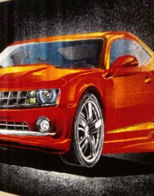 Килим картина з автомобілем Kolibri (Колібрі) 11374/120 - высокое качество по лучшей цене в Украине.