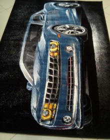 Килим картина з автомобілем Kolibri (Колібрі) 11374/140 - высокое качество по лучшей цене в Украине.