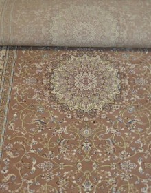 High-density runner carpet Esfahan 4878A brown-ivory - высокое качество по лучшей цене в Украине.