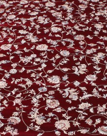 Высокоплотная ковровая дорожка Esfehan 4904A d.red-ivory - высокое качество по лучшей цене в Украине.