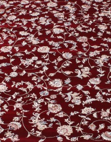 High-density runner carpet Esfahan 4904A d.red-ivory - высокое качество по лучшей цене в Украине.