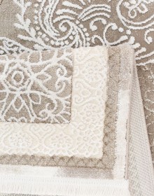 Високоворсний килим ODESA 0145PB POLY. BEIGE / POLY. BROWN - высокое качество по лучшей цене в Украине.