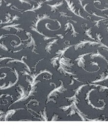 Високощільна килимова доріжка Safir 0001 gri - высокое качество по лучшей цене в Украине.