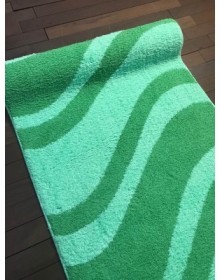 Shaggy runner carpet ASTI Aqua Wash-Green - высокое качество по лучшей цене в Украине.