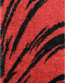Высоковорсная ковровая дорожка Shaggy Gold 8061 red - высокое качество по лучшей цене в Украине.