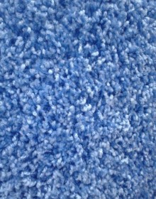 Высоковорсная ковровая дорожка Shaggy Mono 0720 синий - высокое качество по лучшей цене в Украине.
