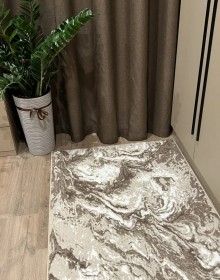 Синтетична килимова доріжка Dinarsu beige - высокое качество по лучшей цене в Украине.