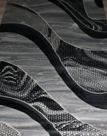 Синтетична килимова доріжка Festival 6015A black-anthracite - высокое качество по лучшей цене в Украине.