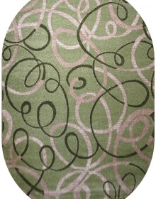 Синтетический ковер KIWI 02582A  L.Green/Beige - высокое качество по лучшей цене в Украине.