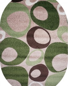 Синтетический ковер KIWI 02577B Beige/L.Green - высокое качество по лучшей цене в Украине.