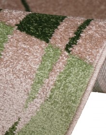 Синтетическая ковровая дорожка KIWI 02578B Beige/L.Green - высокое качество по лучшей цене в Украине.