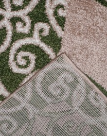 Synthetic runner carpet KIWI 02578B Beige/L.Green - высокое качество по лучшей цене в Украине.