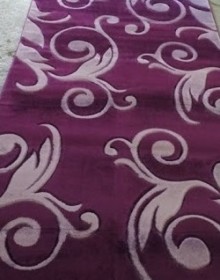 Синтетическая ковровая дорожка Legenda 0391 фиолетовый - высокое качество по лучшей цене в Украине.
