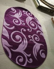 Синтетичний килим Legenda 0391 фіолетовий - высокое качество по лучшей цене в Украине.