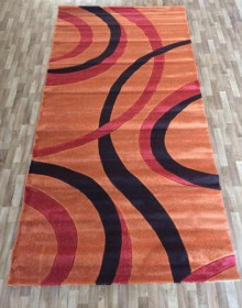 Синтетичний килим Melisa 355 orange - высокое качество по лучшей цене в Украине.