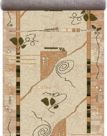 Синтетична килимова доріжка Lotos 572/100 beige - высокое качество по лучшей цене в Украине.