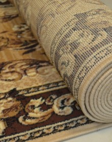 Синтетична килимова доріжка Silver / Gold Rada 235-12 Buket brown - высокое качество по лучшей цене в Украине.
