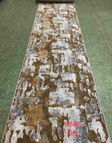 Синтетическая ковровая дорожка Merinos Yaqut 6848 bej - высокое качество по лучшей цене в Украине.