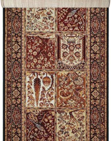 Шерстяная ковровая дорожка Isfahan Timor black - высокое качество по лучшей цене в Украине.