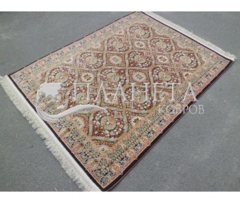 Иранский ковер Diba Carpet Fakhr d.brown - высокое качество по лучшей цене в Украине