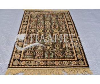 Иранский ковер Diba Carpet Kheshti d.brown - высокое качество по лучшей цене в Украине