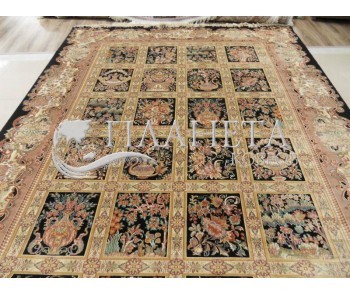 Иранский ковер Diba Carpet Mandegar d.brown - высокое качество по лучшей цене в Украине